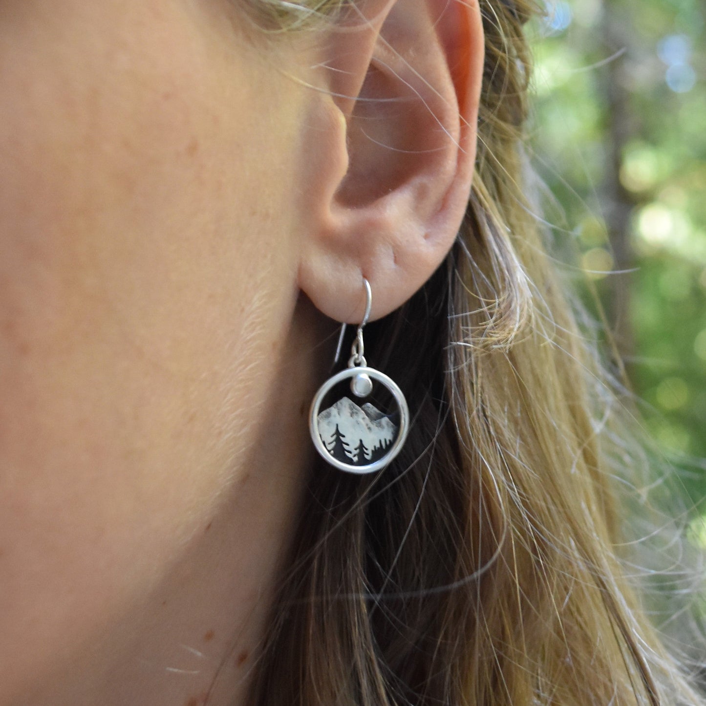 Alpine Dreamer Earrings - Moonstone