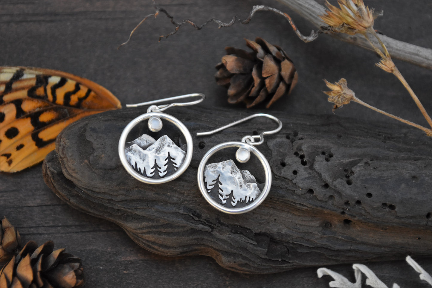 Alpine Dreamer Earrings - Moonstone