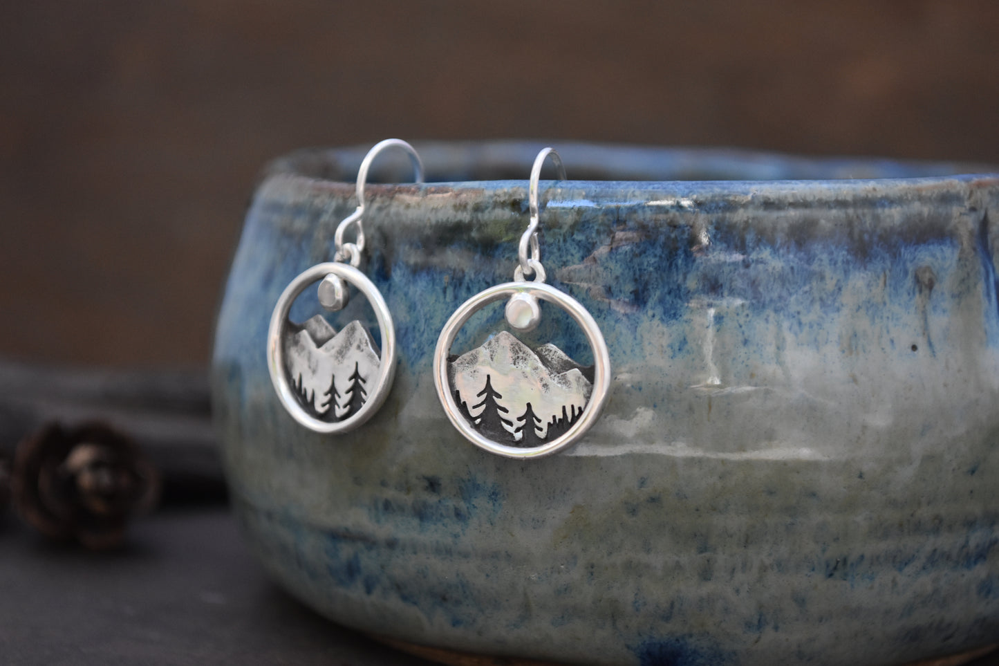 Alpine Dreamer Earrings - Moonstone