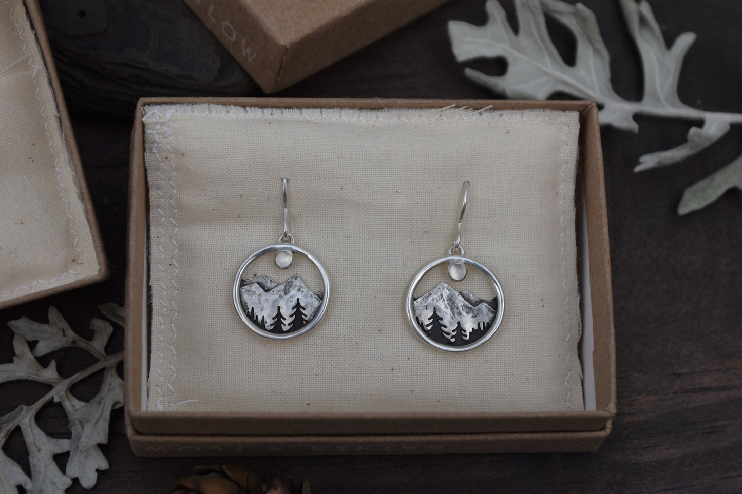 Alpine Dreamer Earrings - Moonstone