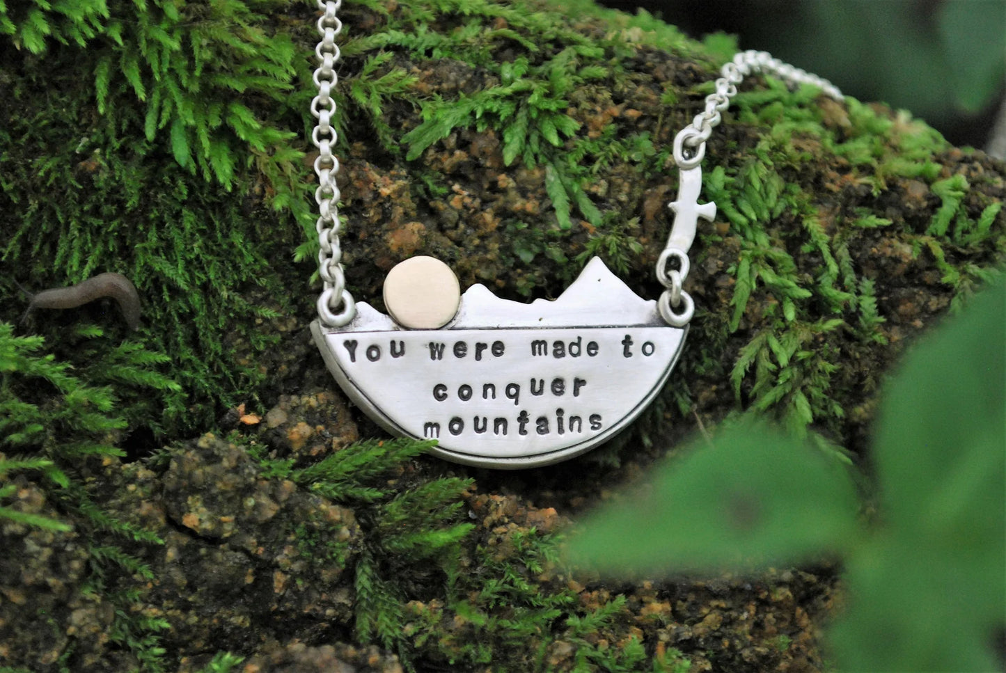 Custom Stamped Text for Necklaces - Add-on Personalization