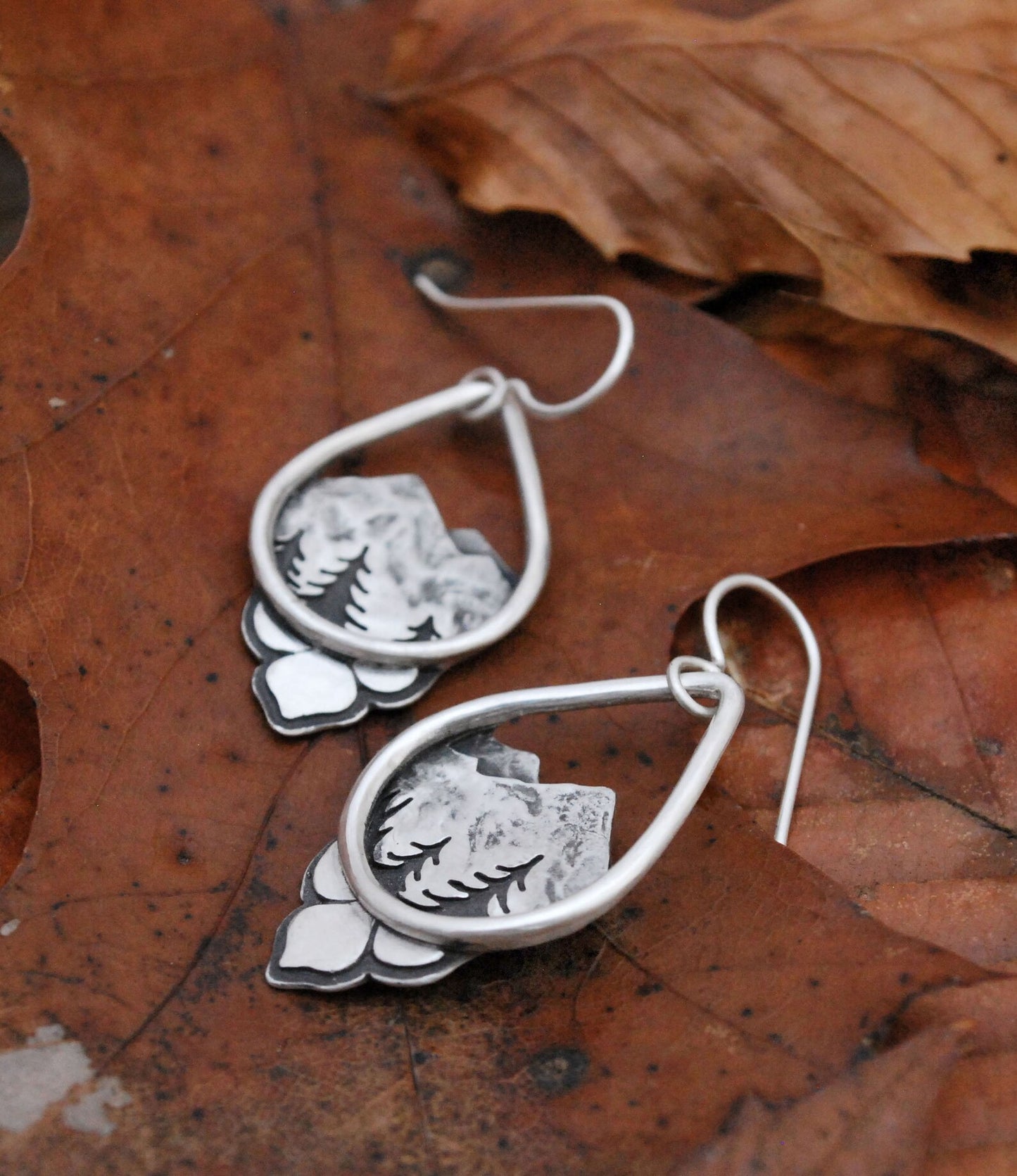 Mountain Petal Earrings