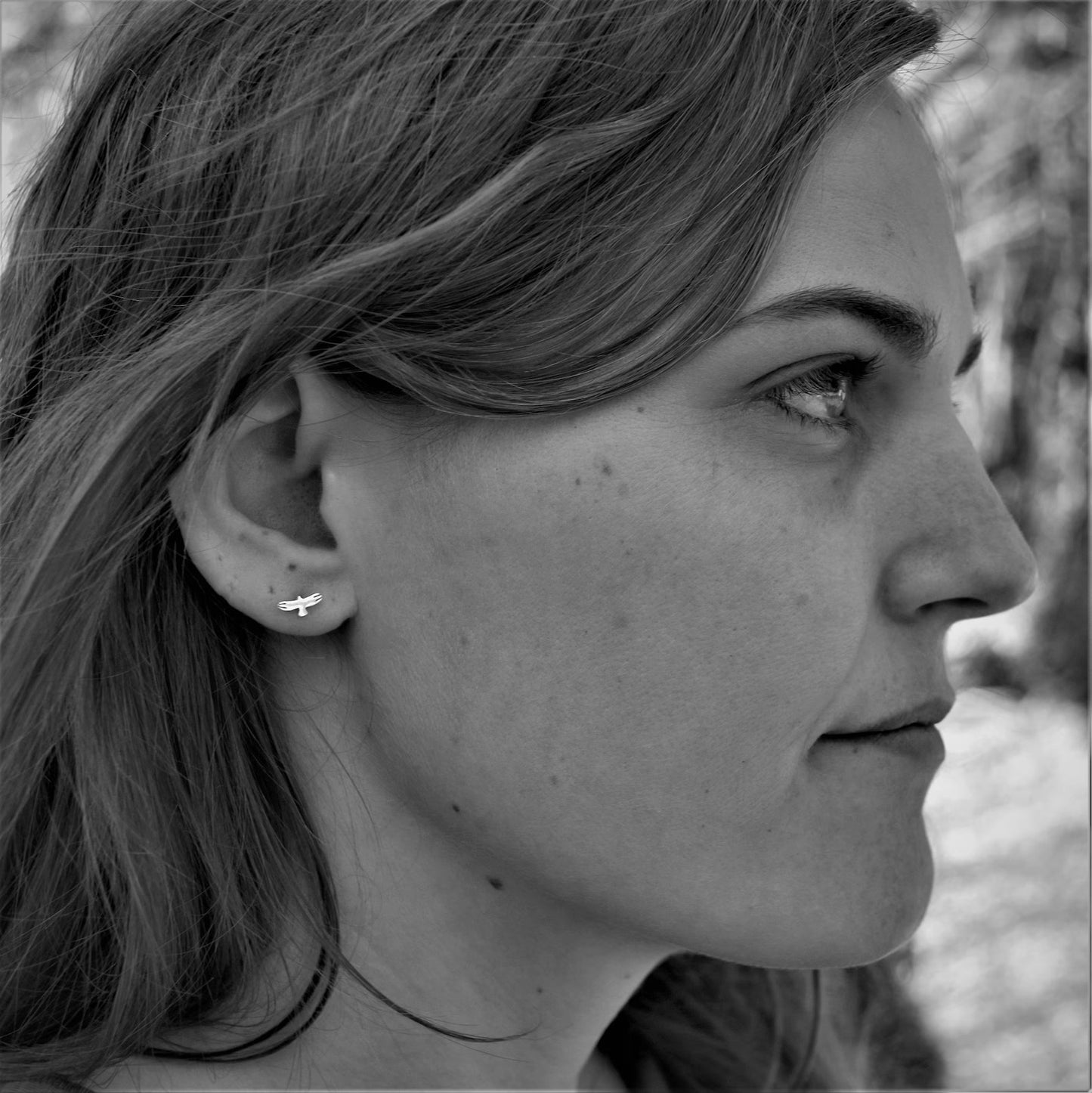 Tiny Bird Studs