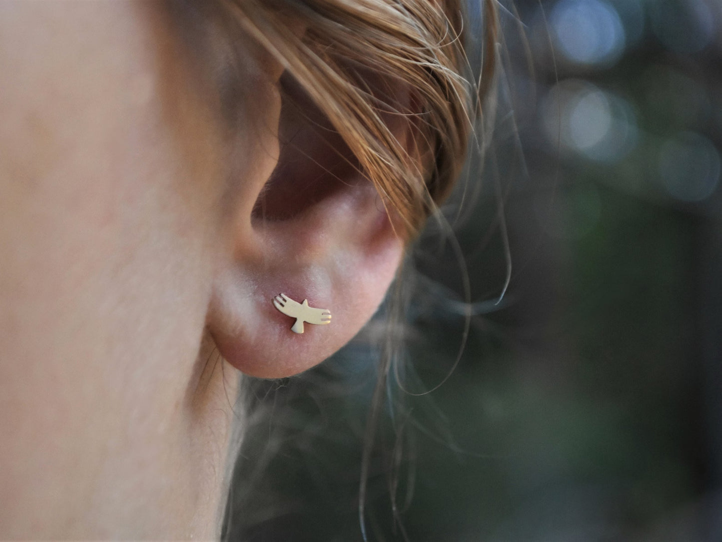 Tiny Bird Studs