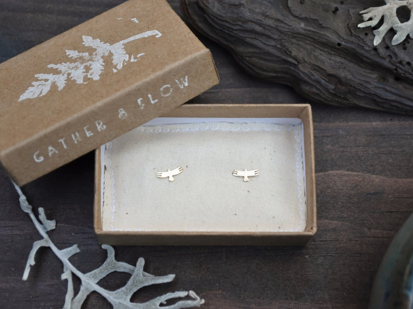 Tiny Bird Studs