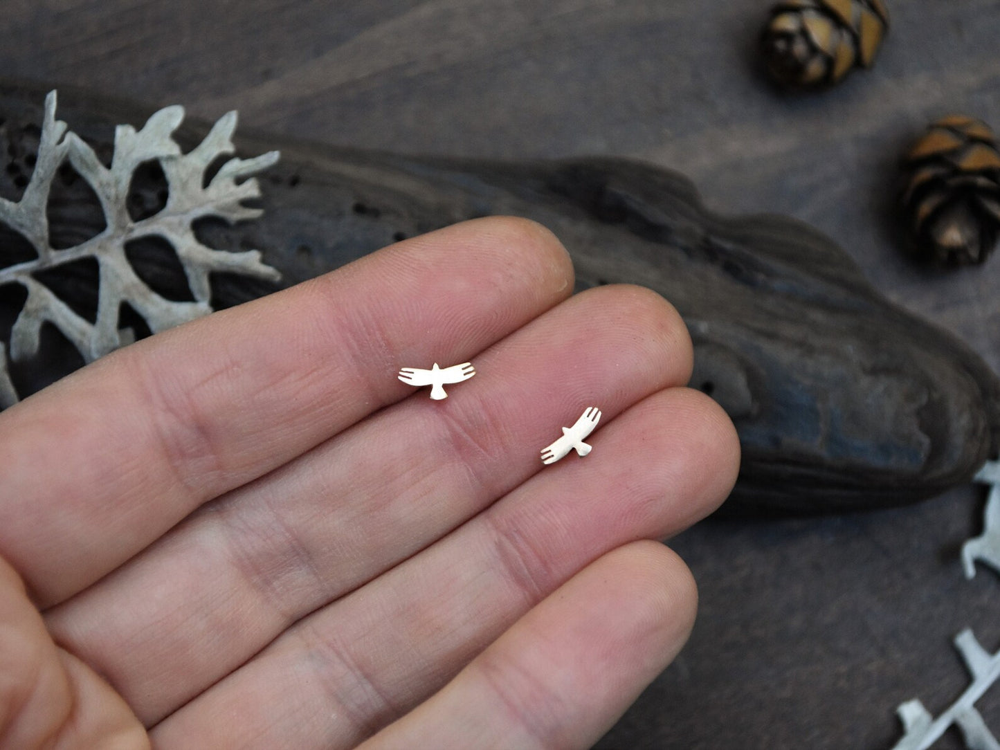 Tiny Bird Studs