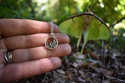 Fern Charm Necklace