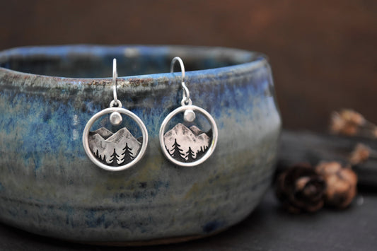 Alpine Dreamer Earrings - Moonstone