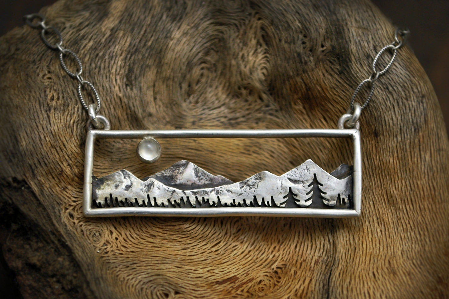 Home in the Valley Necklace - Moonstone