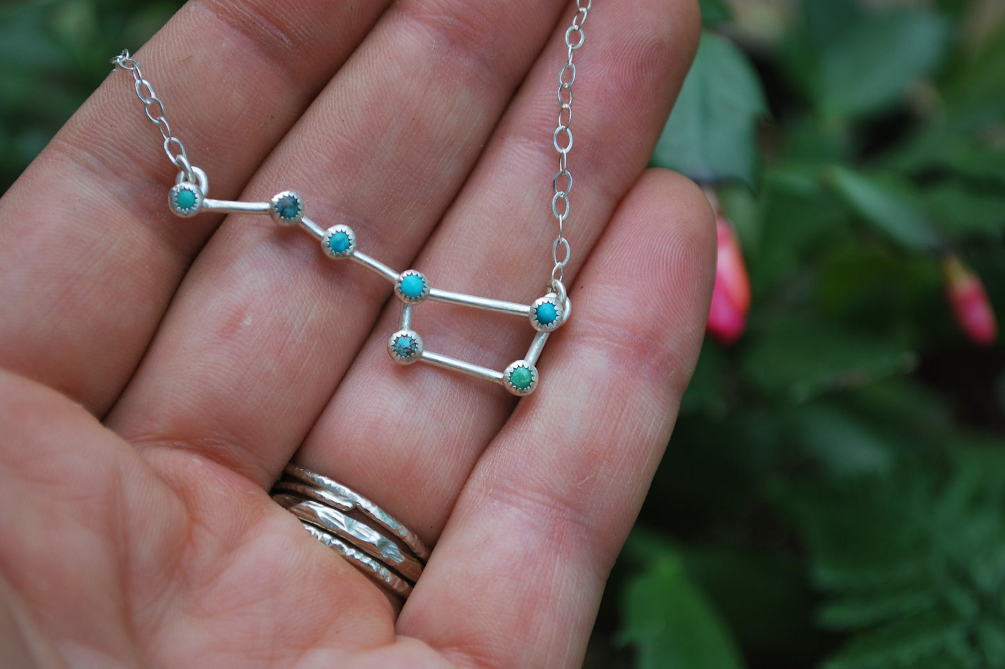 Big Dipper Necklace - Turquoise