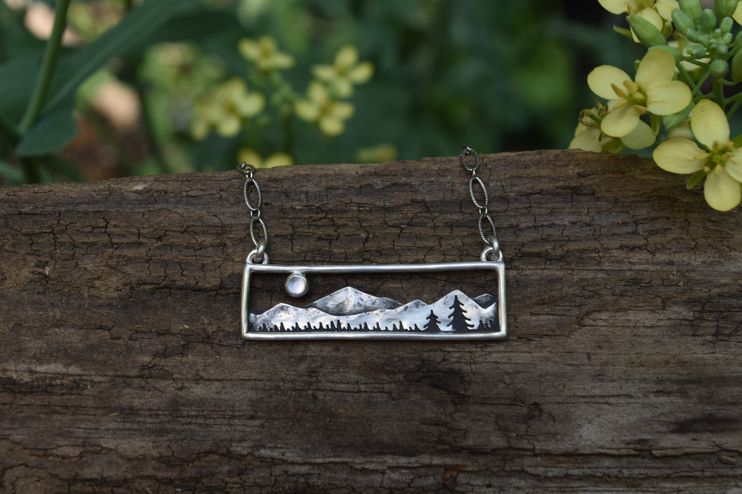 Home in the Valley Necklace - Moonstone