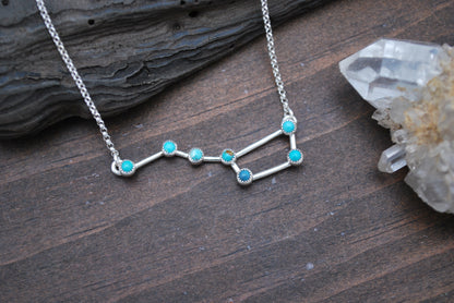 Big Dipper Necklace - Turquoise