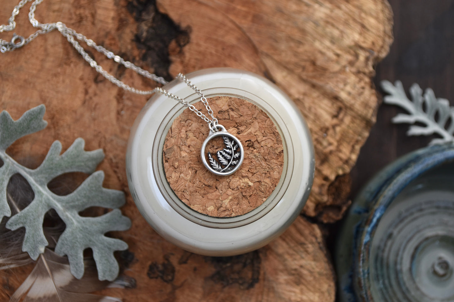 Fern Charm Necklace