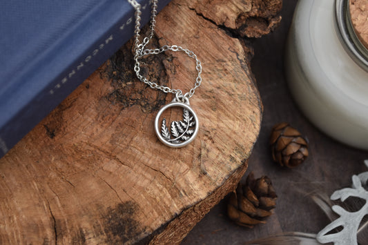 Fern Charm Necklace