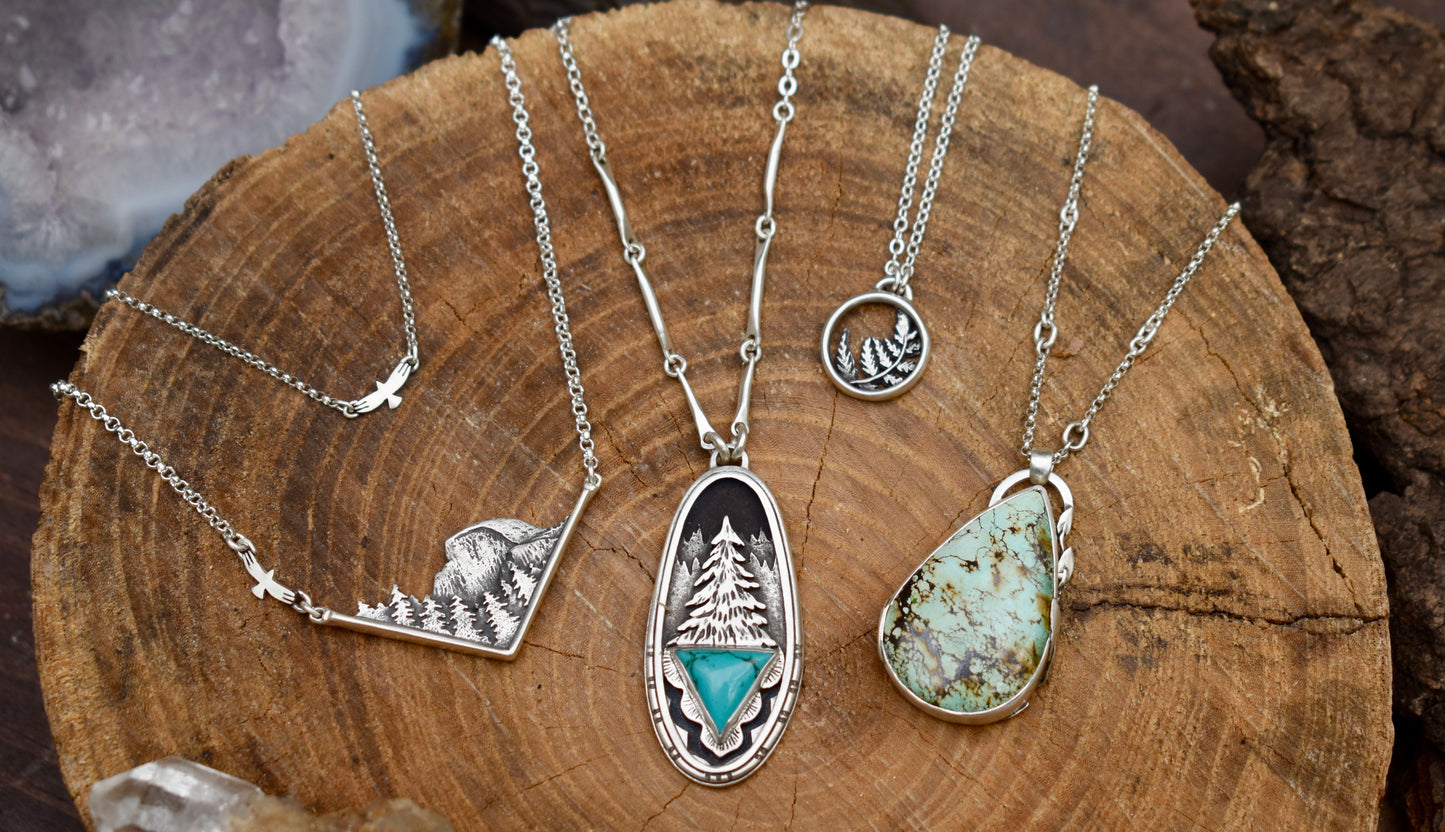 Shadow Pine Necklace