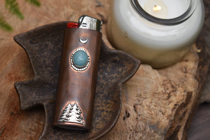 Blue Moon Pines Lighter Sleeve