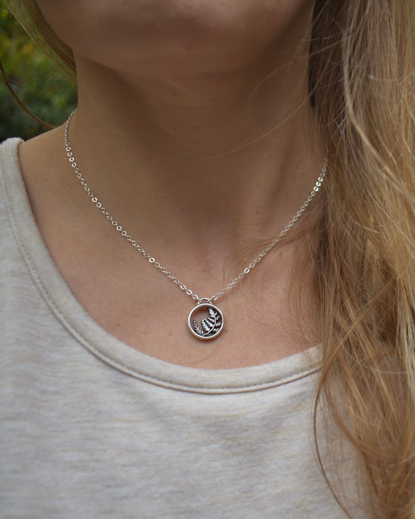 Fern Charm Necklace