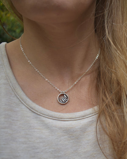 Fern Charm Necklace