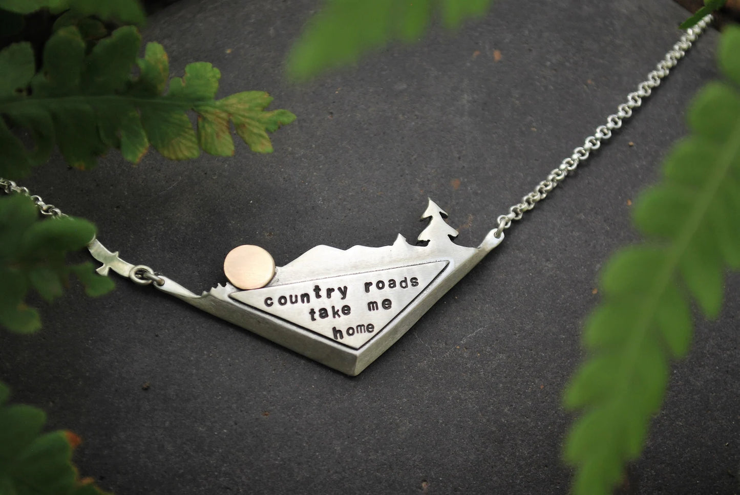 Custom Stamped Text for Necklaces - Add-on Personalization