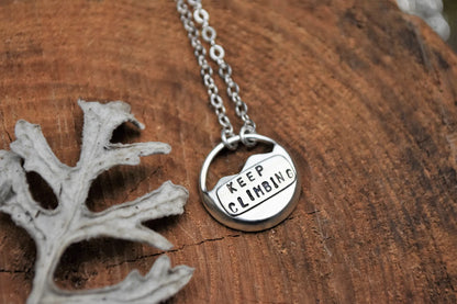 Custom Stamped Text for Necklaces - Add-on Personalization