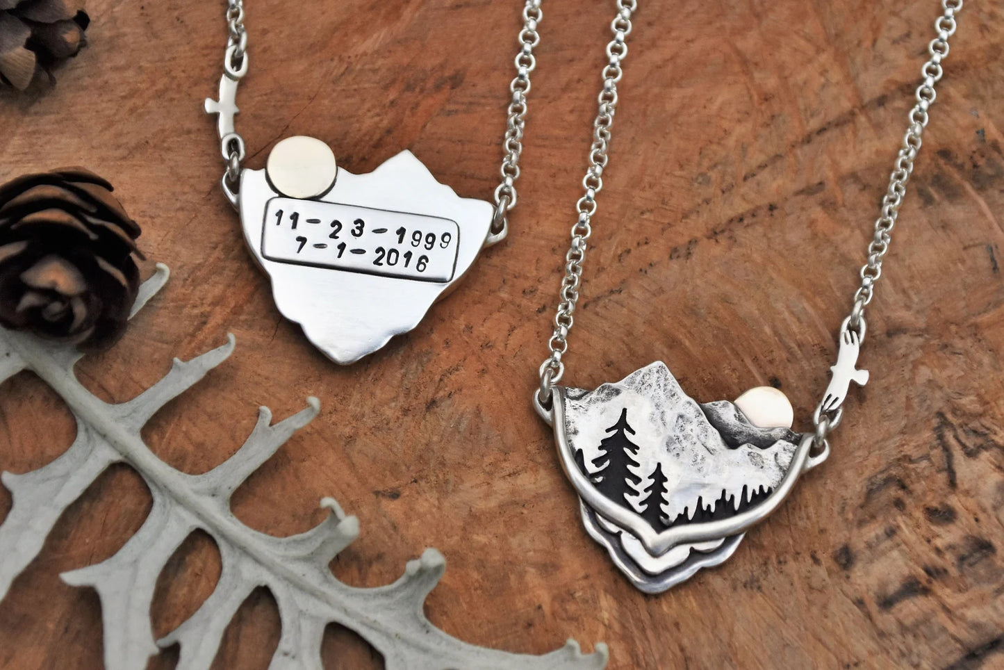 Custom Stamped Text for Necklaces - Add-on Personalization