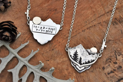 Custom Stamped Text for Necklaces - Add-on Personalization