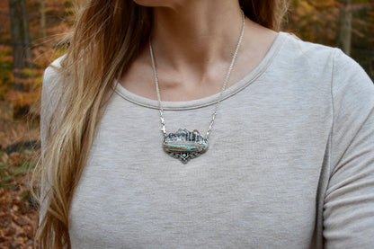 Summer Pools Necklace