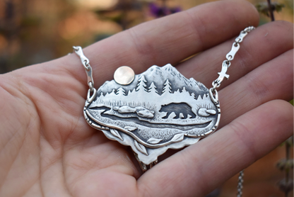 Summer Pools Necklace