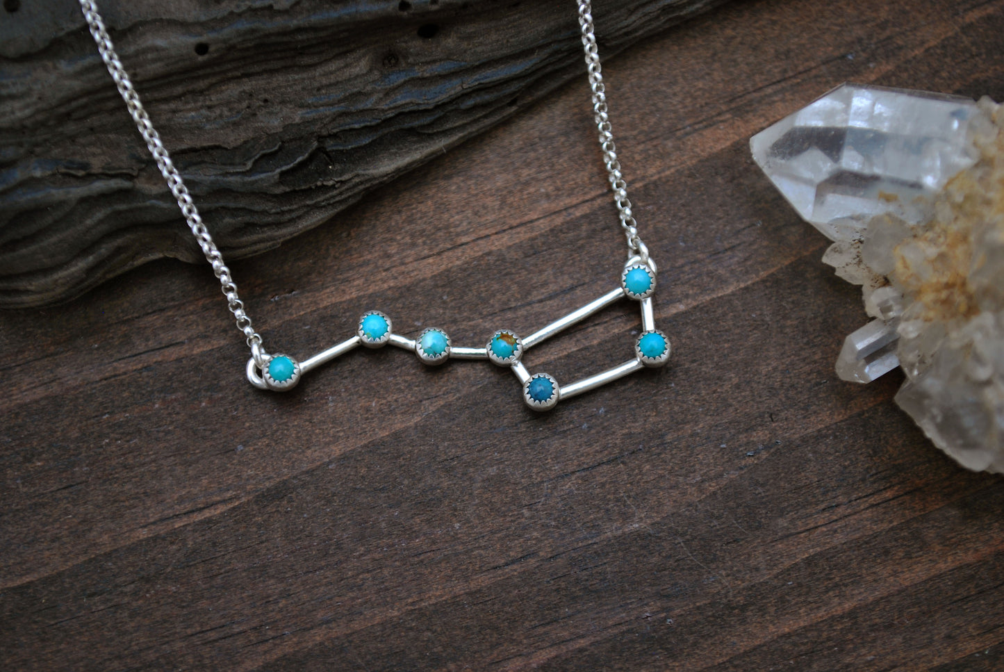 Big Dipper Necklace - Turquoise