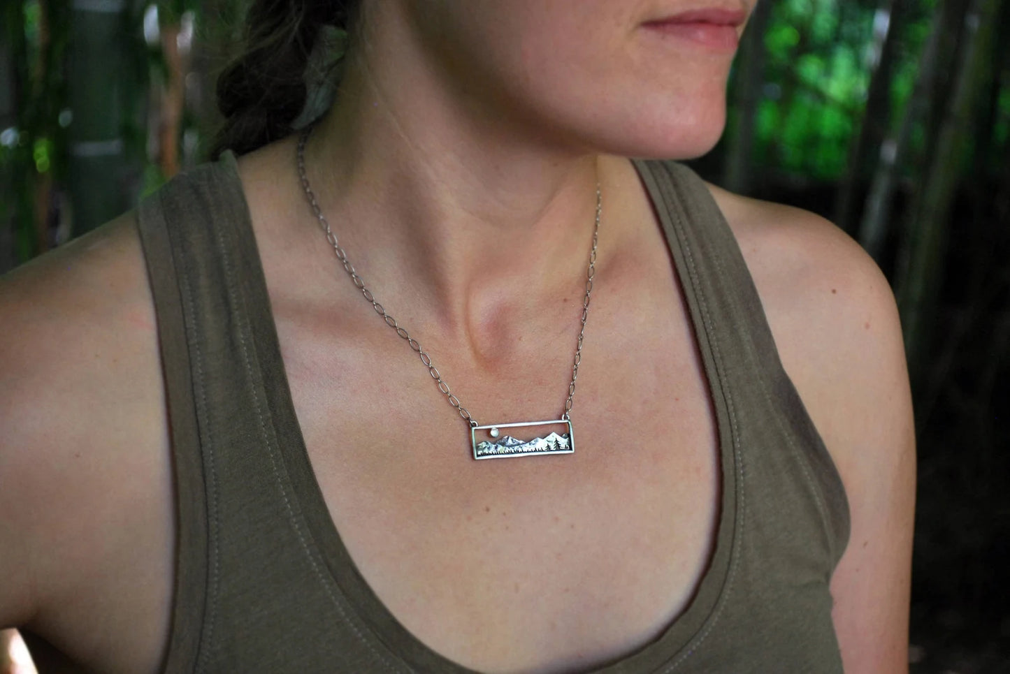 Home in the Valley Necklace - Turquoise