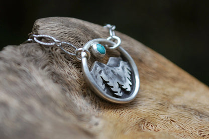 Alpine Dreamer Necklace - Turquoise