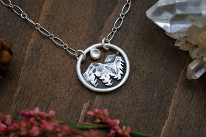Alpine Dreamer Necklace - Moonstone