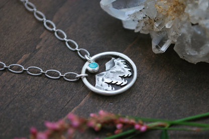 Alpine Dreamer Necklace - Turquoise
