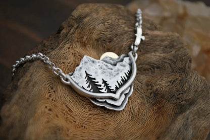 Mountains Within Necklace