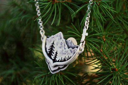 Mountains Within Necklace