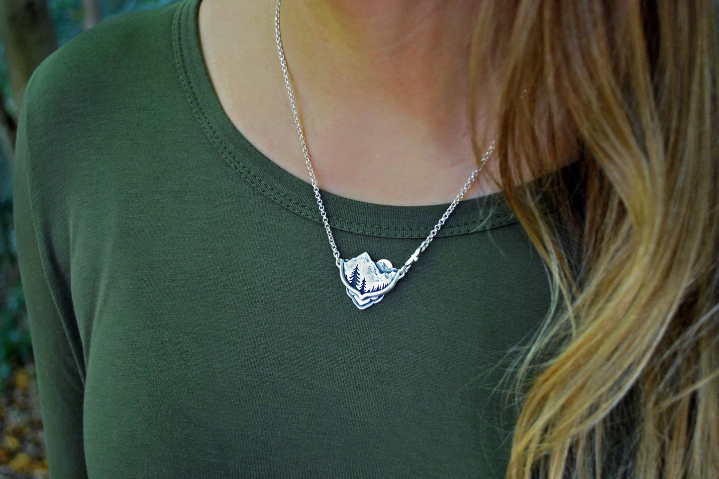 Mountains Within Necklace