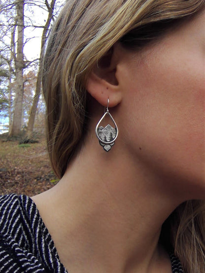 Mountain Petal Earrings