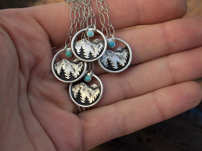 Alpine Dreamer Necklace - Turquoise