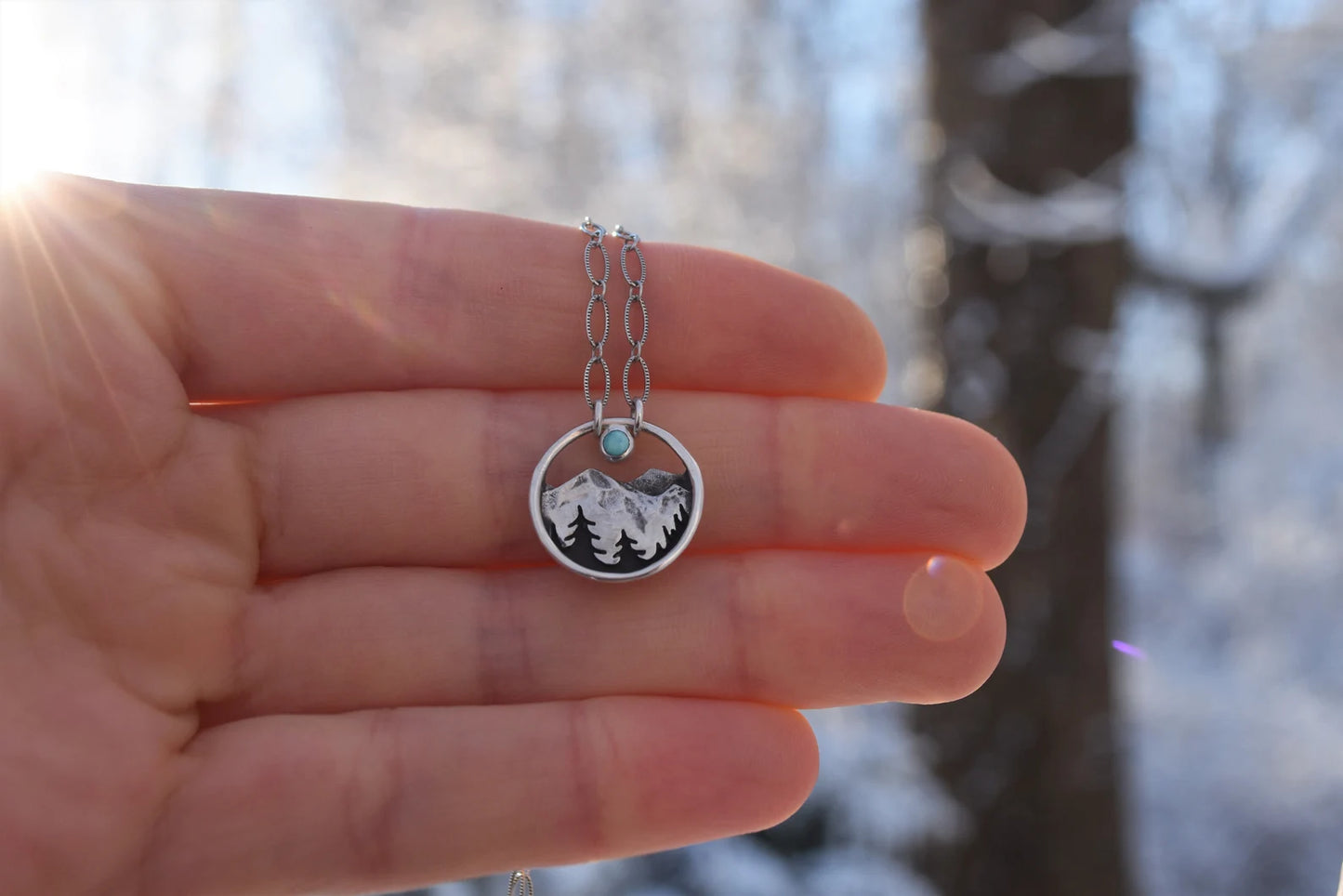 Alpine Dreamer Necklace - Turquoise