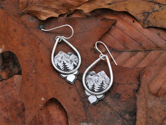 Mountain Petal Earrings