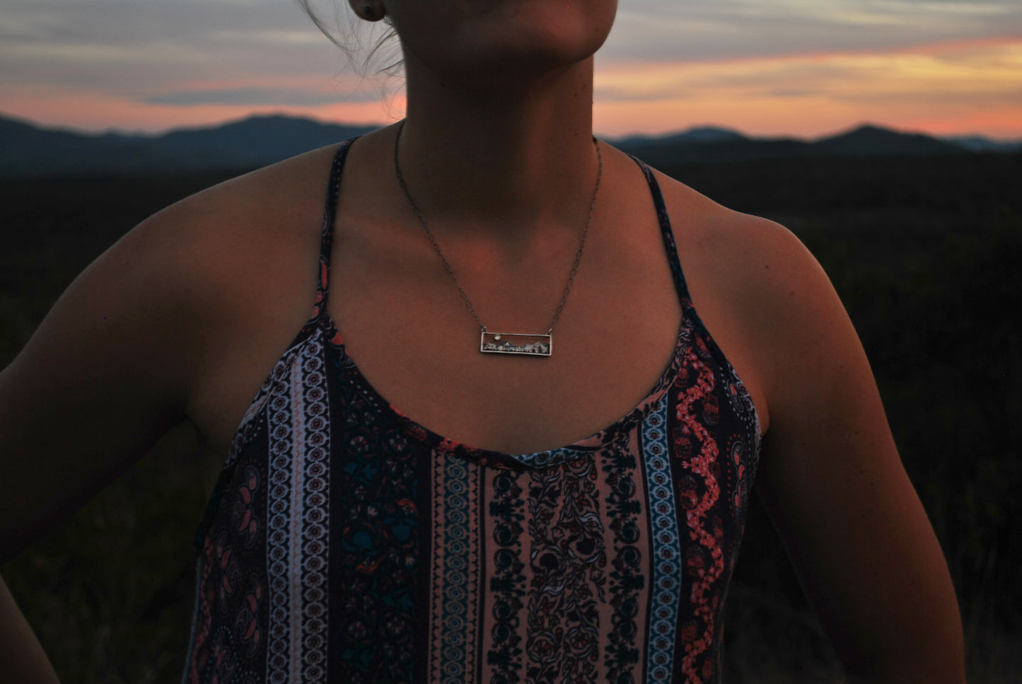 Home in the Valley Necklace - Turquoise