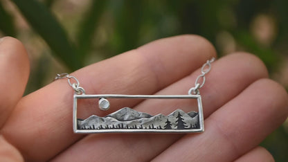 Home in the Valley Necklace - Moonstone